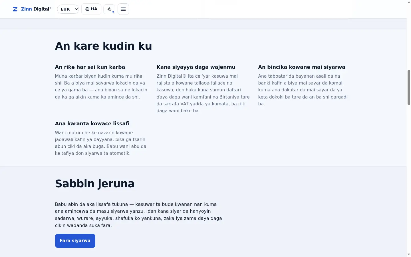 Hanya mafi aminci don siyan kantin kan layi