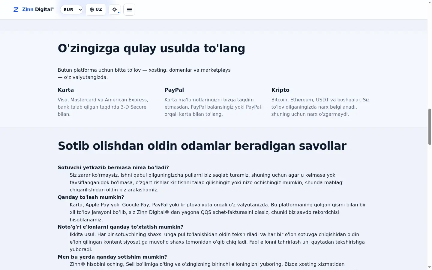 Sotib olinmoqda